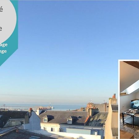 Appart Lh L'Estuaire - F2 Vue Mer Proximite Plage Le Havre Eksteriør billede