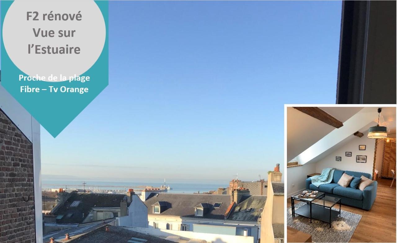 Appart Lh L'Estuaire - F2 Vue Mer Proximite Plage Le Havre Eksteriør billede